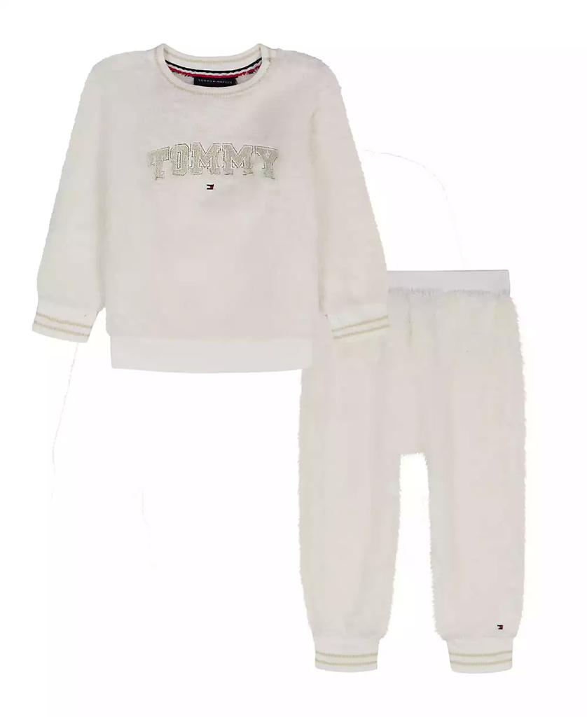 Tommy Hilfiger Baby Boys' Crewneck Top and Joggers, 2-Piece Set