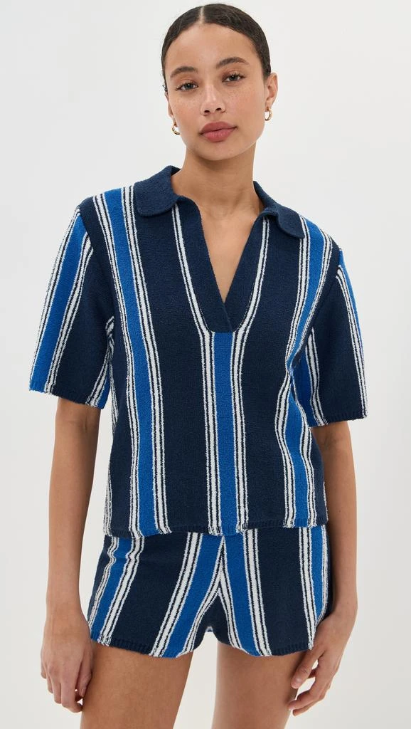 LE BOP Striped Polo 6