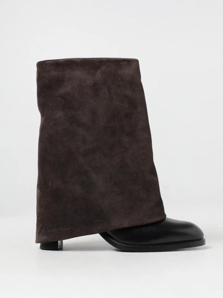 See by Chloé Flat ankle boots woman See by ChloÉ 1