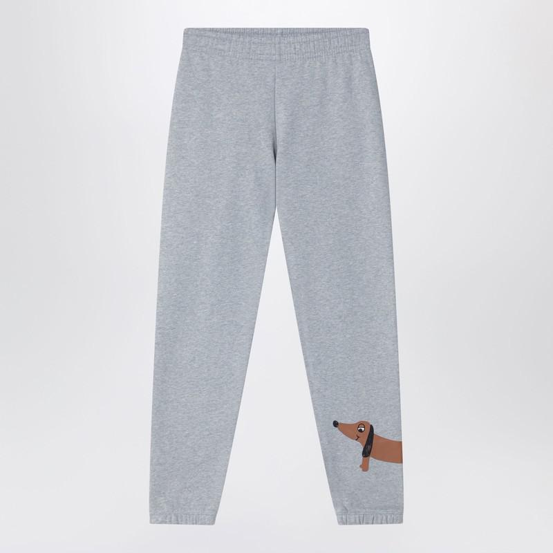 Mini Rodini Grey jogging trousers in organic cotton