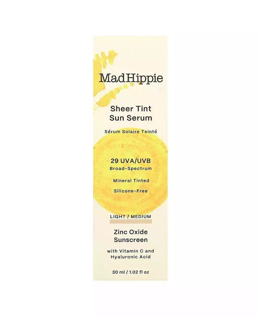 Mad Hippie Sheer Tint Sun Serum  SPF 29  Light/Medium  -  1.02 fl oz (30 ml) 2