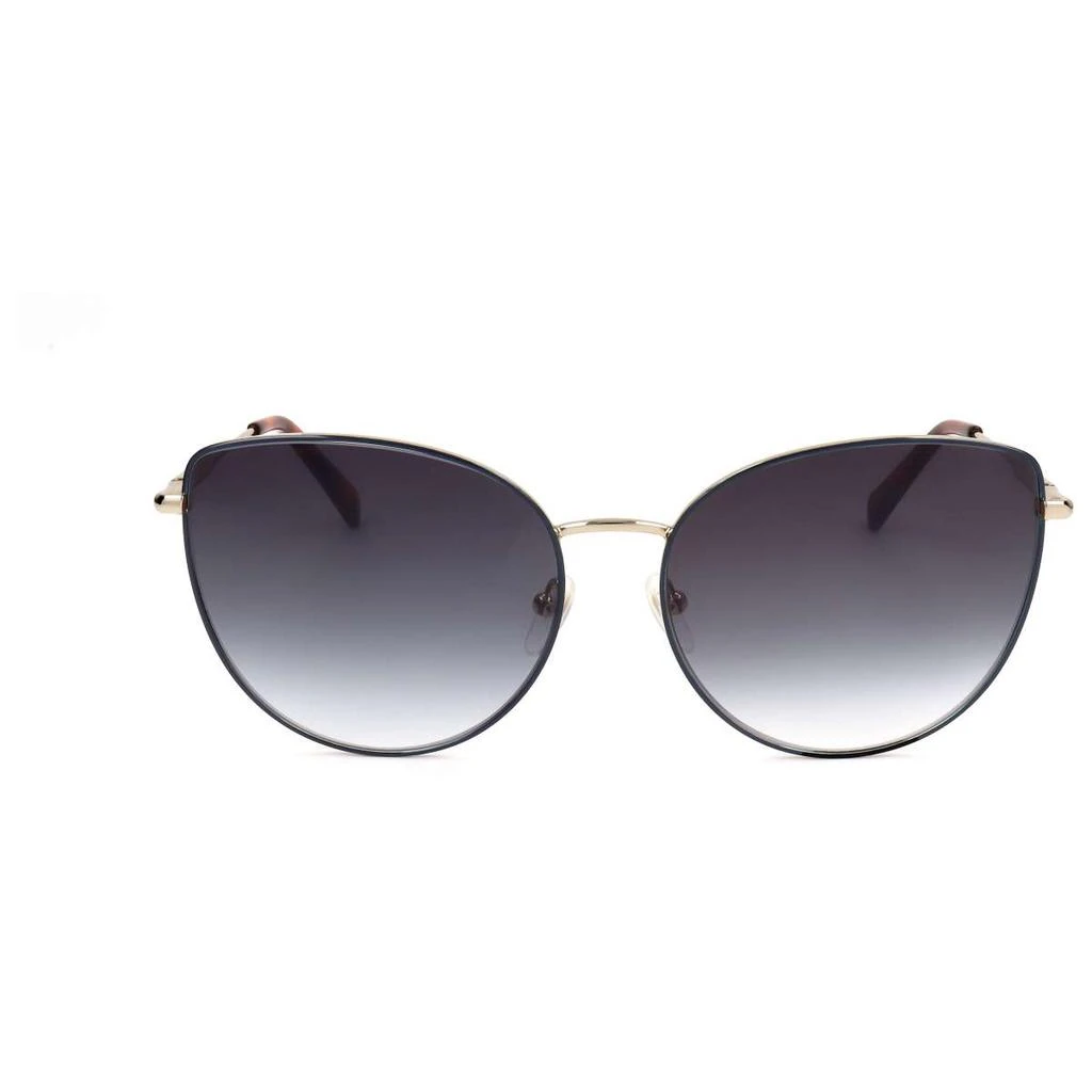 Longchamp Longchamp Women's Gold Round Sunglasses 3
