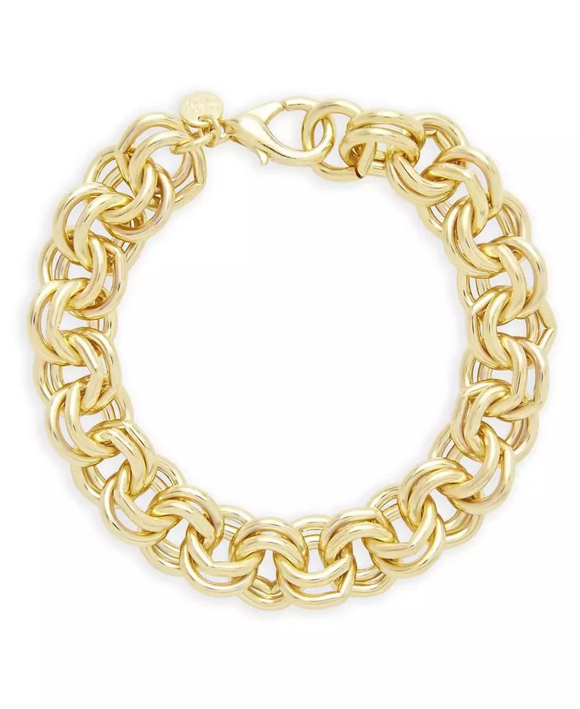 brook
york 14K Gold Plated Mari Bracelet