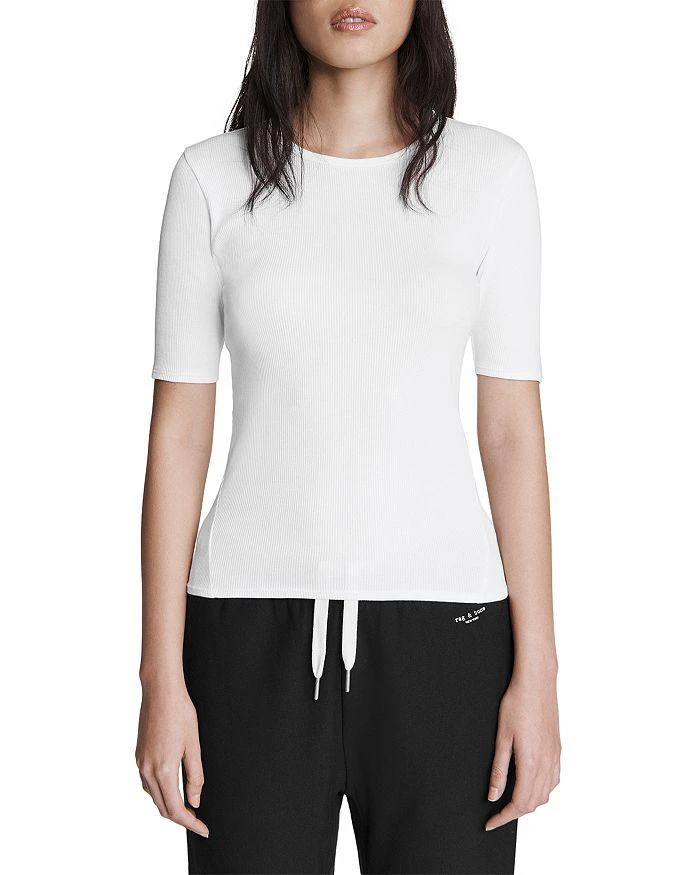 rag & bone The Essential Rib Tee 1