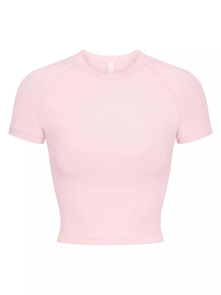 SKIMS New Vintage Cropped Raglan T-Shirt 1