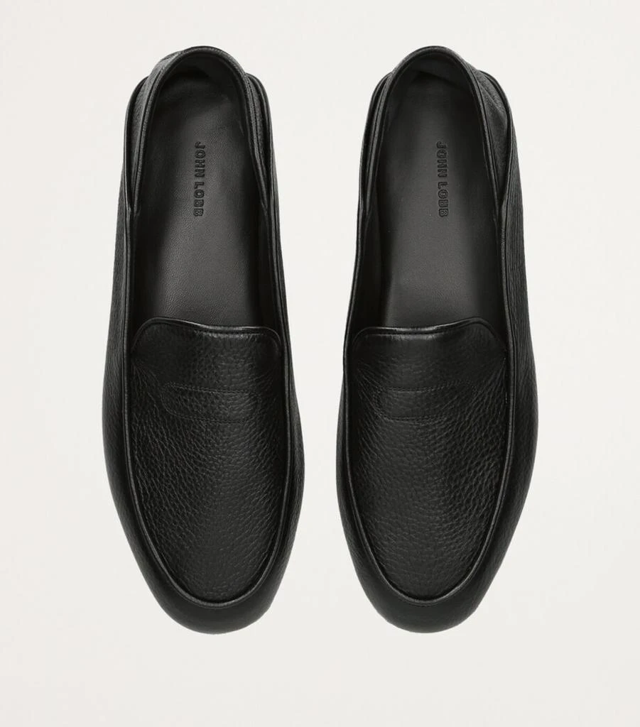 John Lobb Leather Kingston II Slippers 4