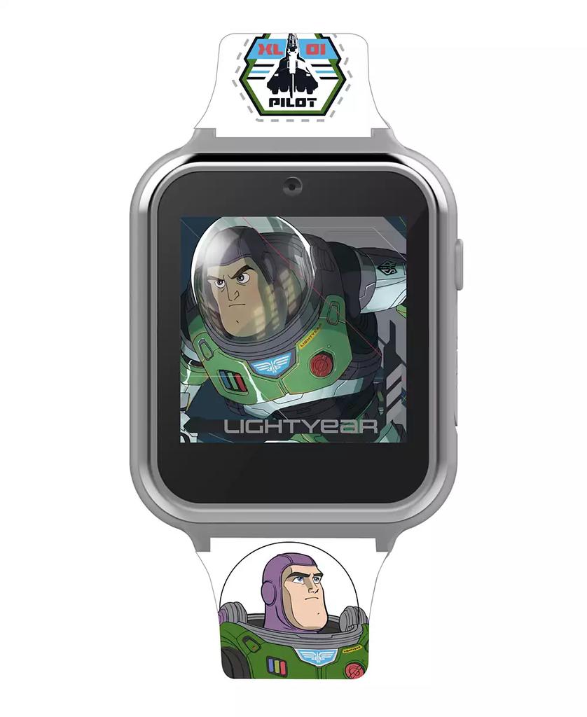 Accutime Unisex White Silicone Strap Smart Watch