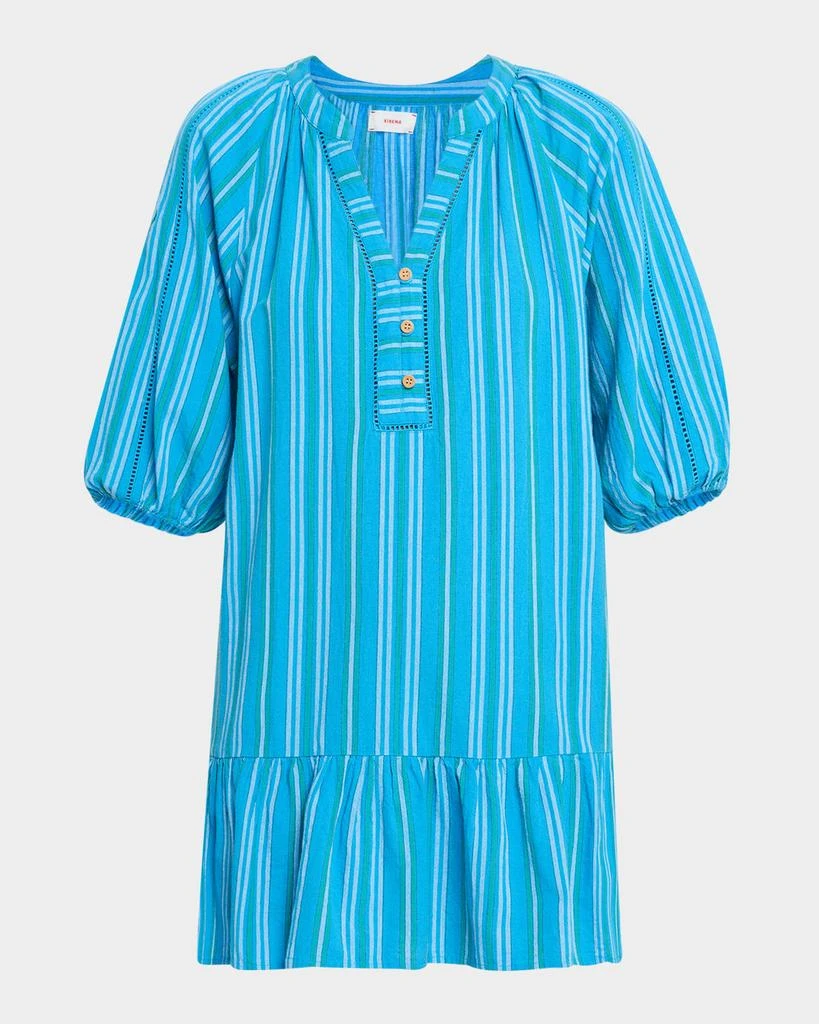 Edie Flounce Striped Cotton Mini Shift Dress  On Sale Now with Up to 31%  Off | Discover Exclusive Deals & Savings at BeyondStyle  Authentic XIRENA  Women|dresses|women|women's clothing with Limited-Time Discounts,