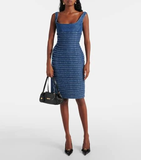 Versace Tag Bowling Medium leather shoulder bag 5