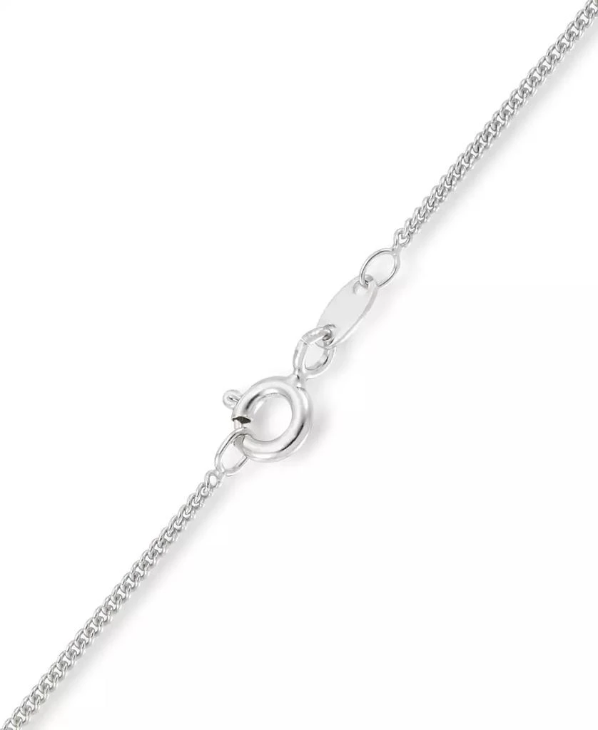 Macy
s Faceted Jade Teardrop Pendant and a Curb Chain 3