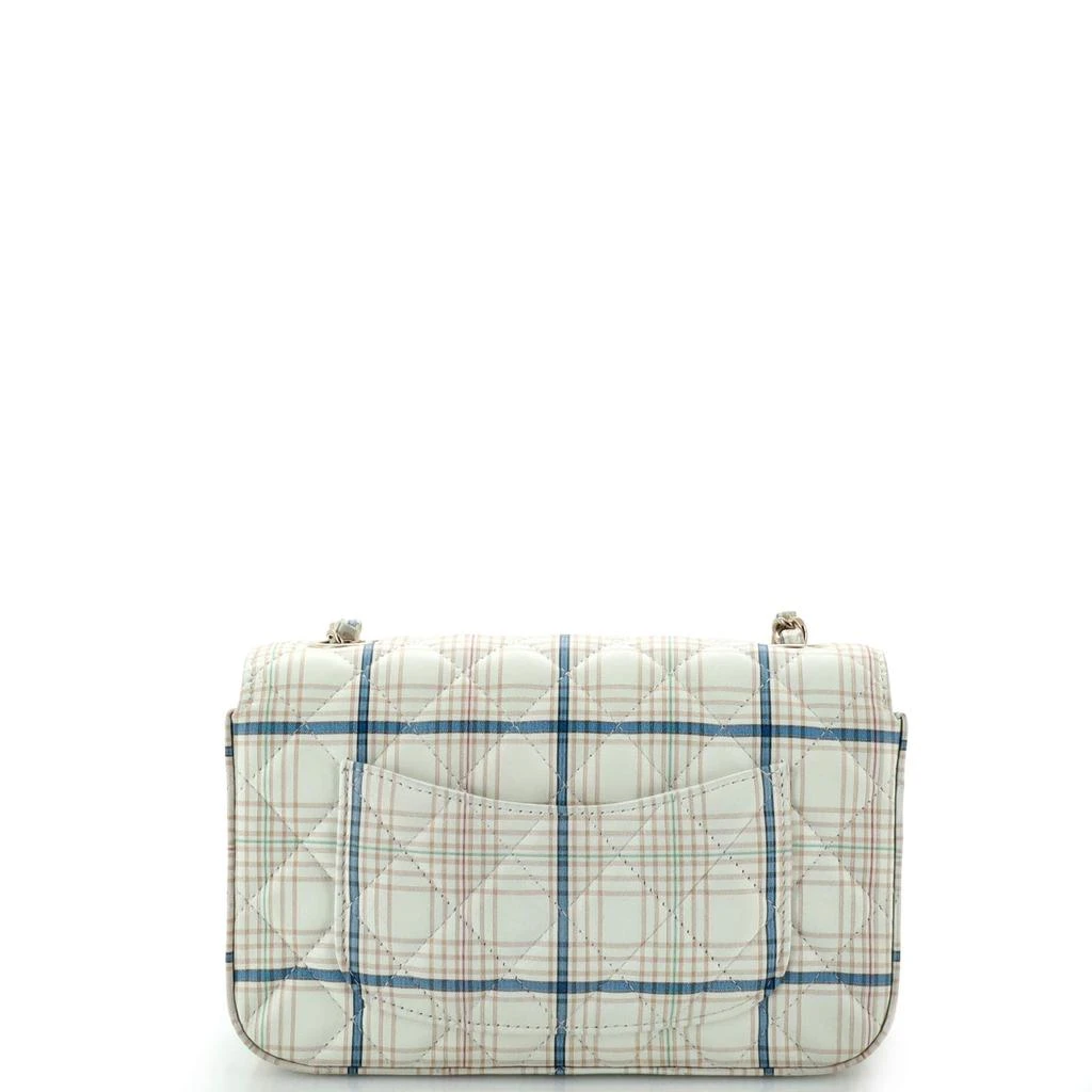 Chanel Classic Single Flap Bag Quilted Printed Calfskin Mini 4