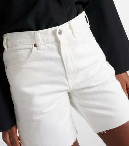 Nili Lotan Russel high-rise denim shorts 4