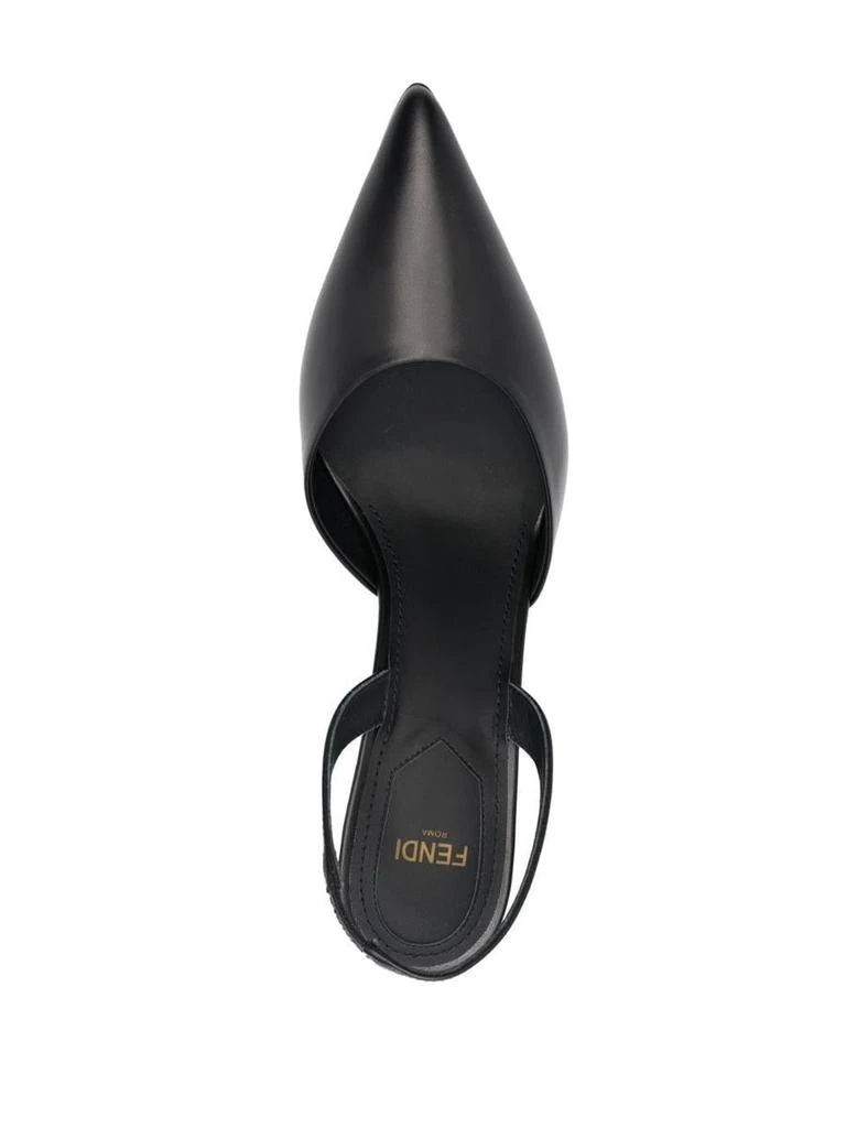 Fendi Fendi Fendi First Leather Slingback Pumps 4