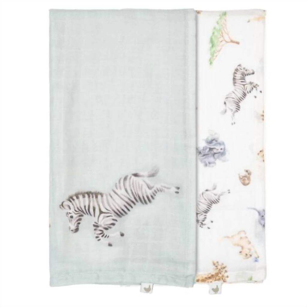 Wrendale Designs Inc. Wrendale Designs Inc. - Little Savannah African Animal Muslin Gift Set