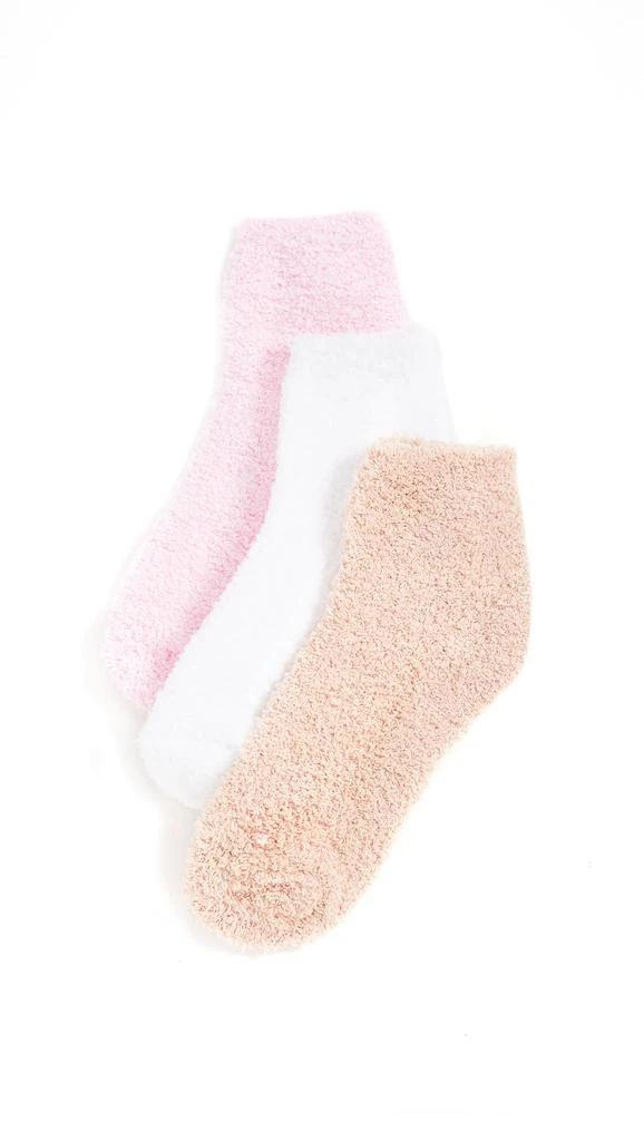 Stems 3 Pack Cozy Ankle Socks 3