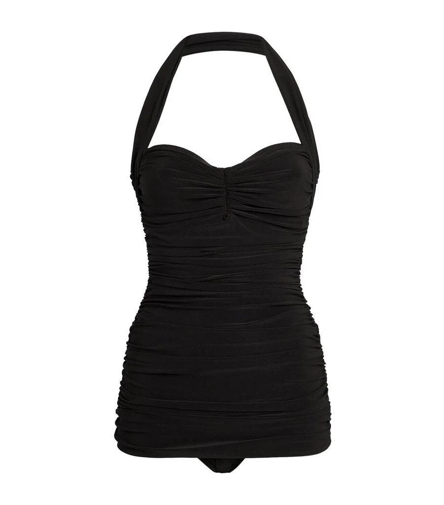 Norma Kamali Bill Mio Halterneck Swimsuit 1