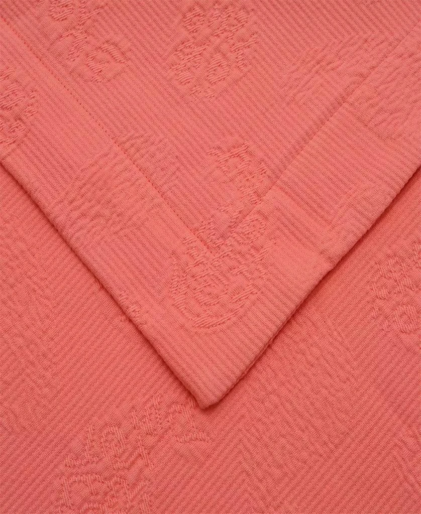 Superior 100% Cotton Paisley Matelasse All-Season 2-Piece Coverlet Set 7