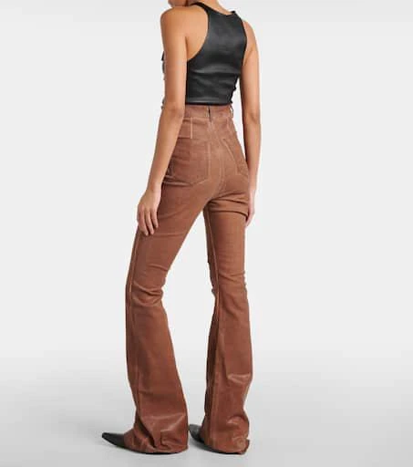 Rick Owens High-rise flared jeans 3