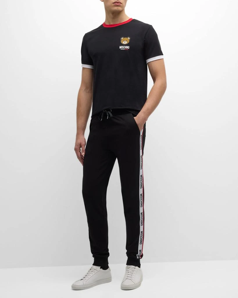 Moschino Men's Logo-Tape Sweatpants 3