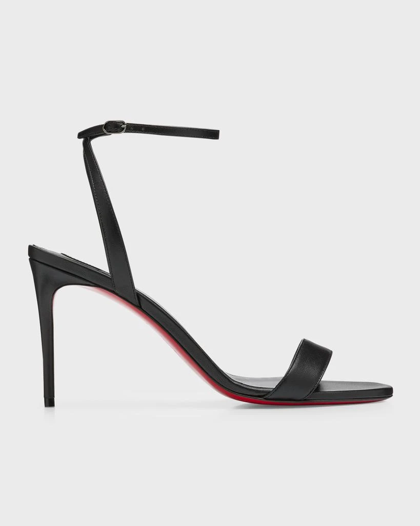 Christian Louboutin Loubigirl Ankle-Strap Red Sole Sandals 1