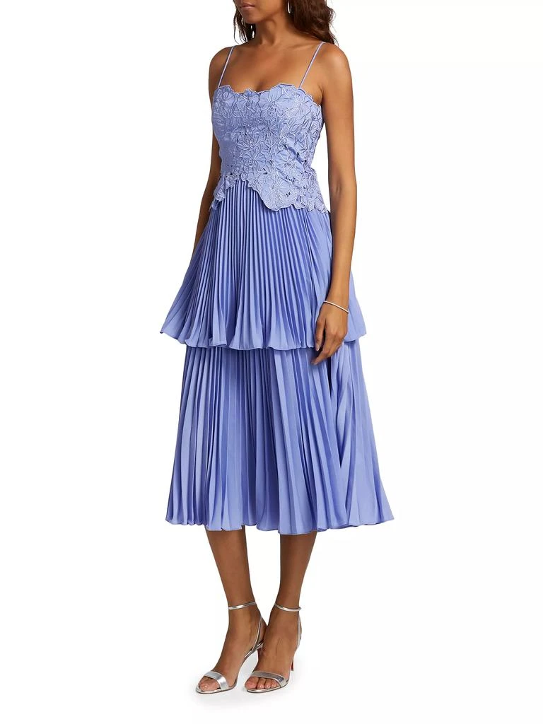 AMUR Esmae Floral Sateen Gown 4