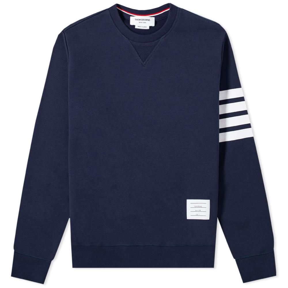 Thom Browne Thom Browne Engineered Stripe Crew Sweat