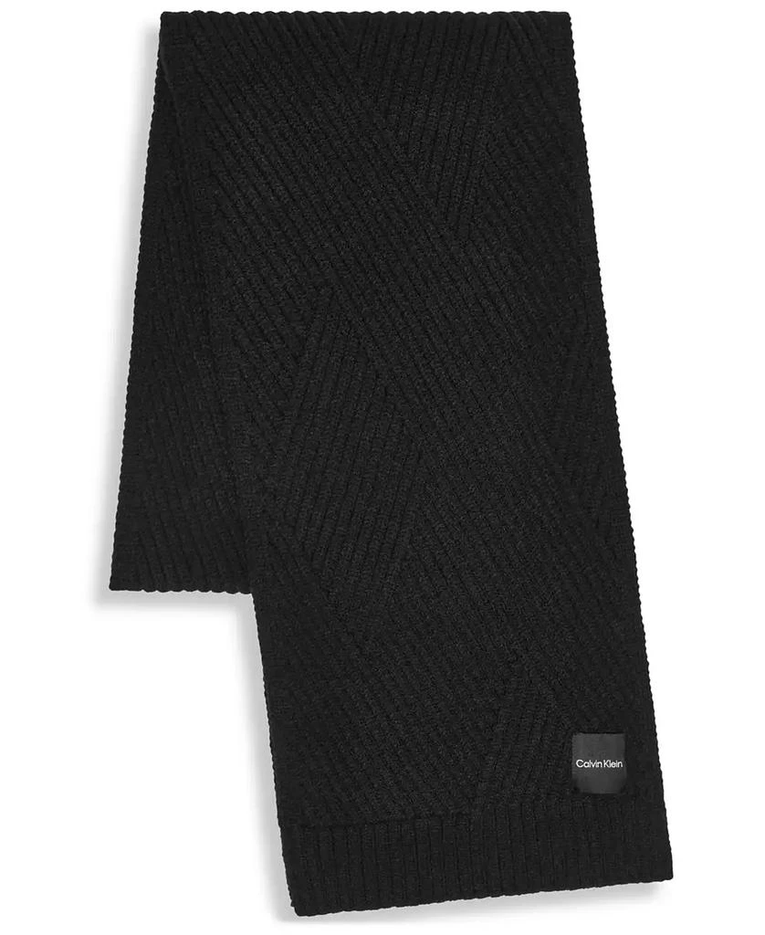 Calvin Klein Modern Bias Rib Scarf 2