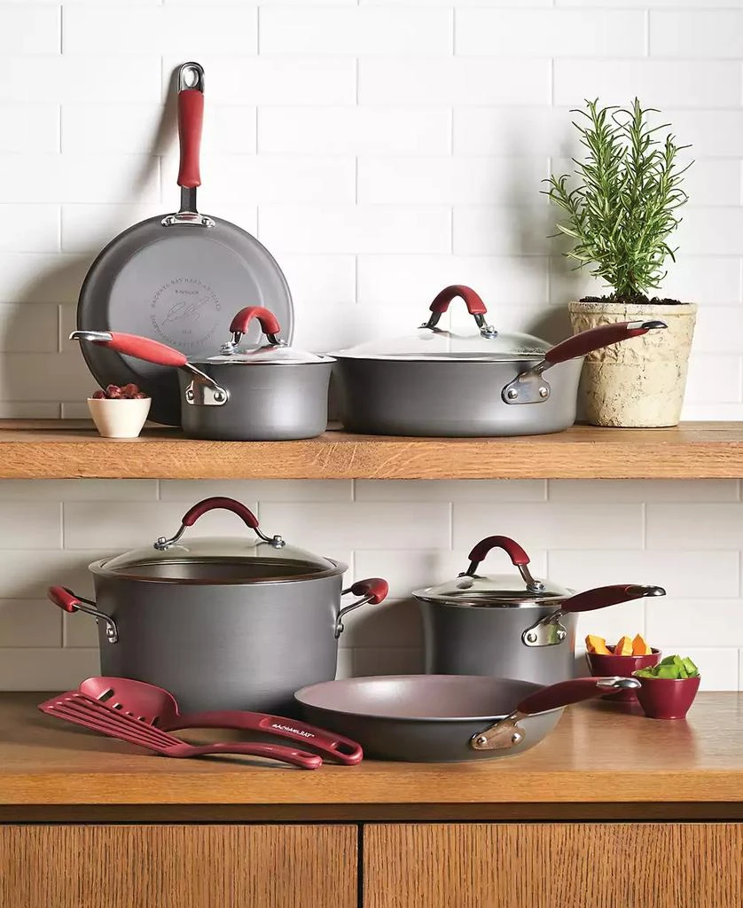 Rachael Ray Cucina Hard-Anodized Nonstick 12-Pc. Cookware Set 6