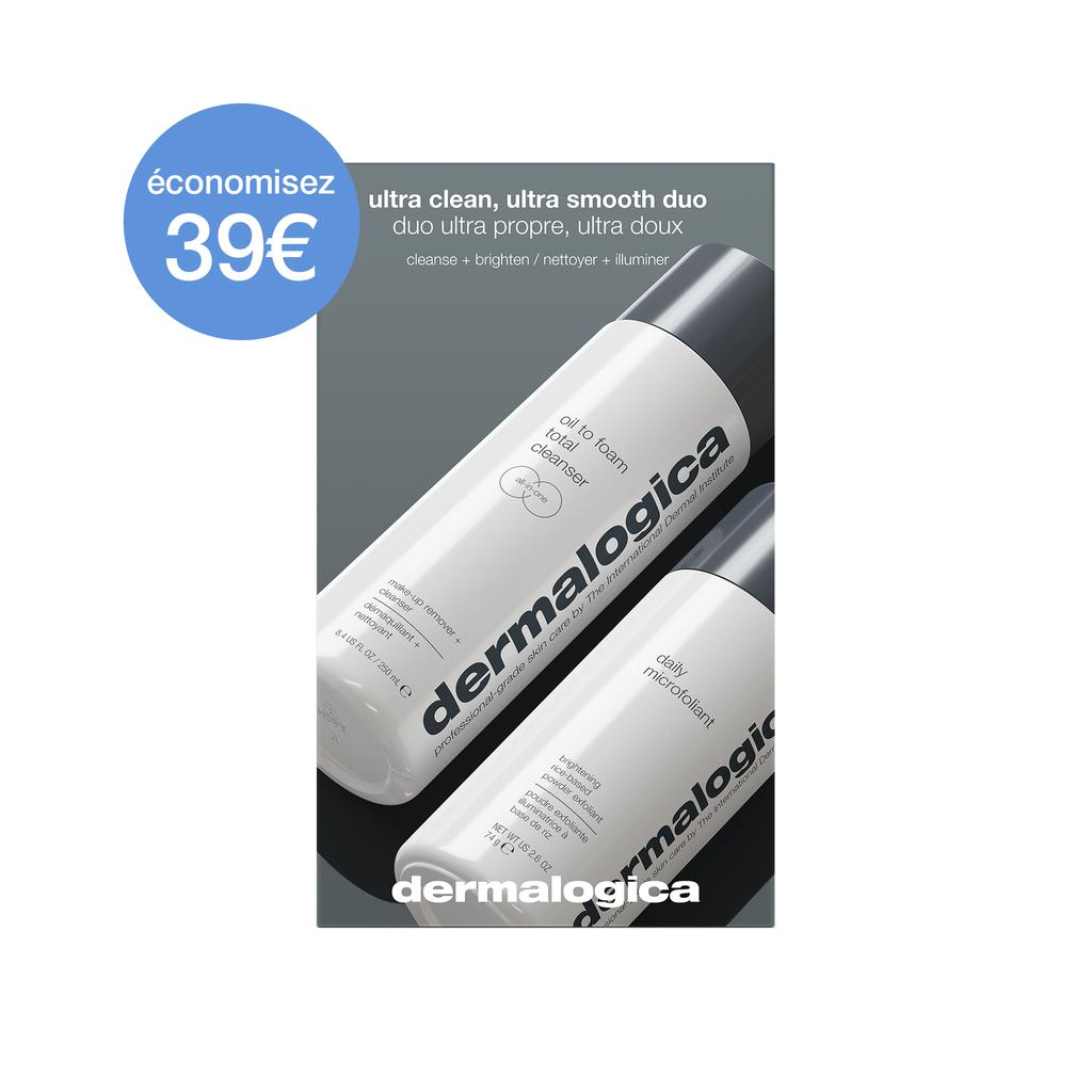 Dermalogica Coffret Ultra Clean, Ultra Smooth Duo | Coffret Duo Nettoyant Et Exfoliant