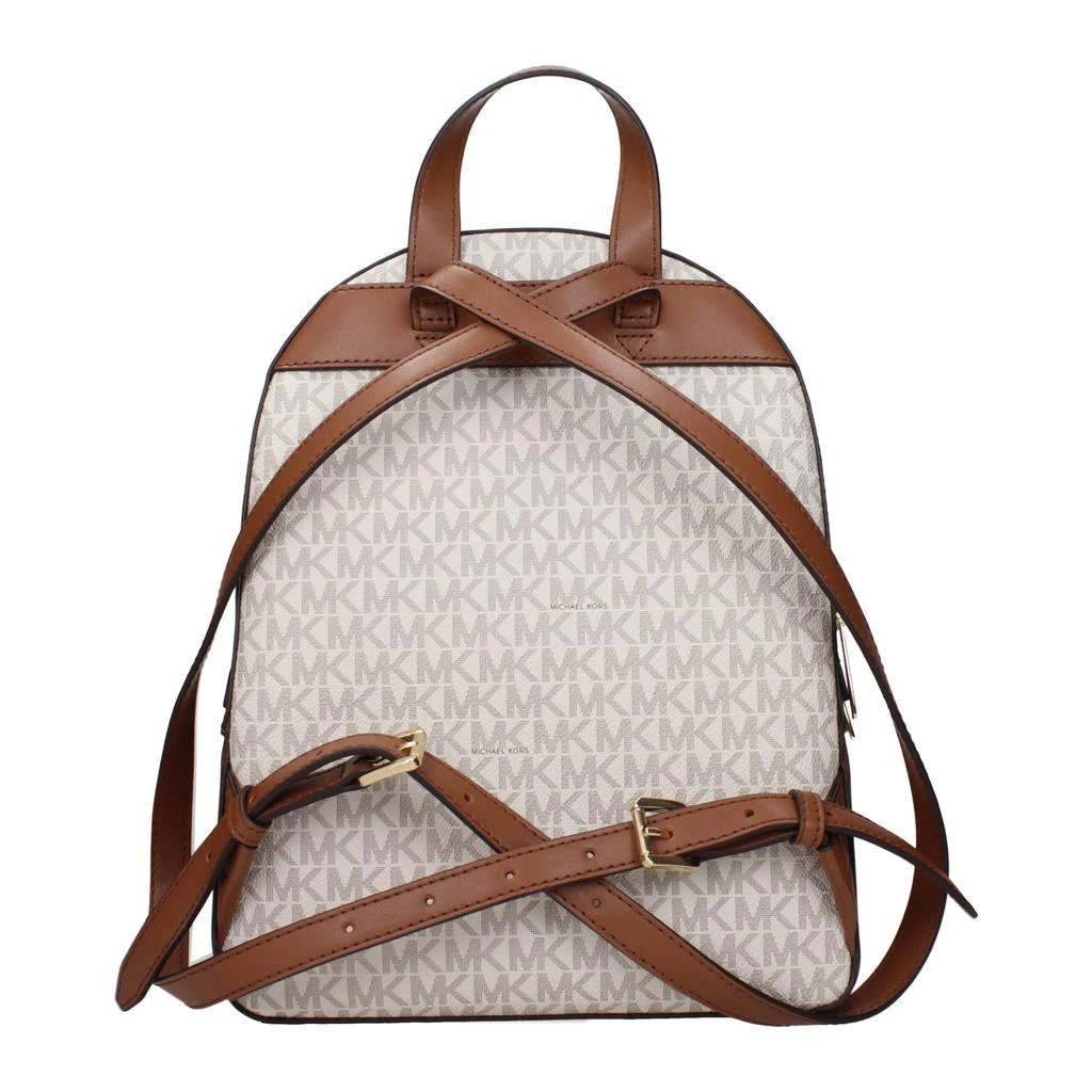 Michael Kors Michael Kors Beige Fabric Backpack 3