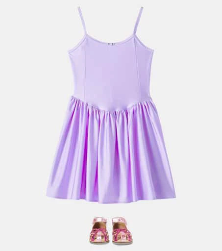 Konges Sløjd Mousse gathered jersey dress 2