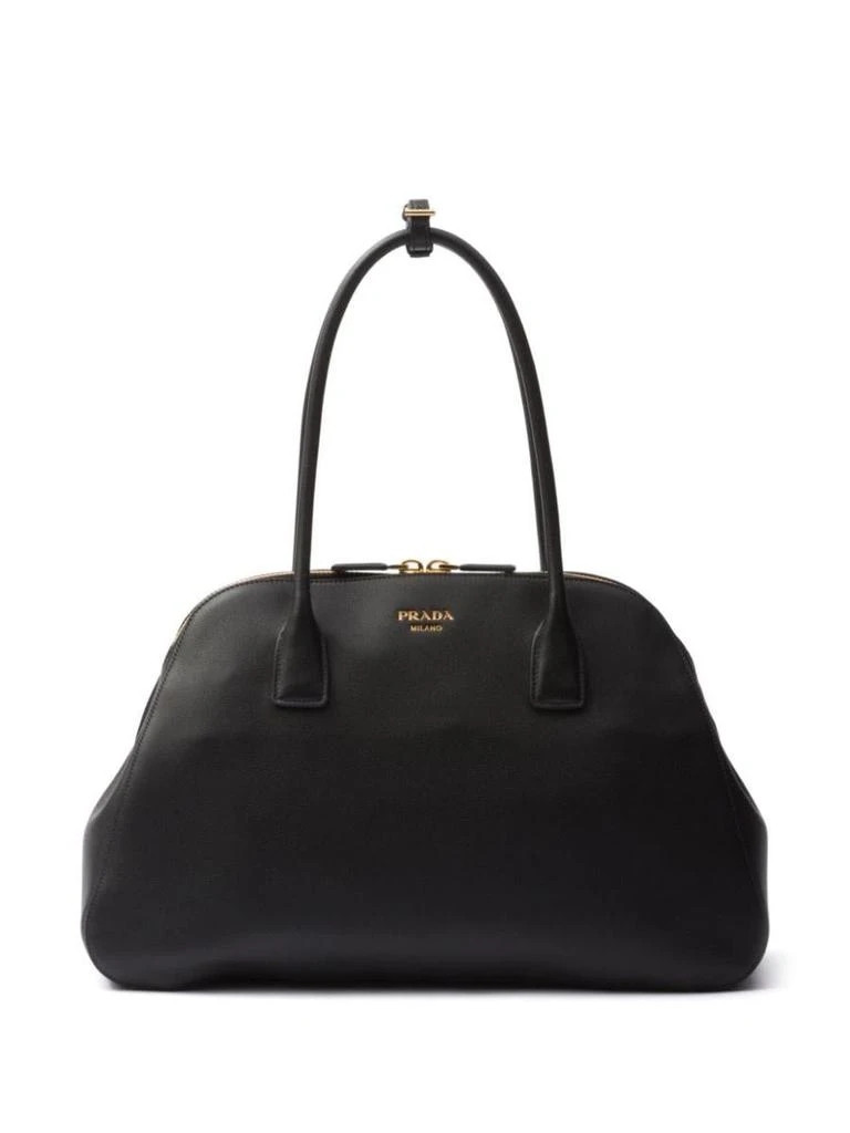 Prada Prada Leather Tote Bag 1