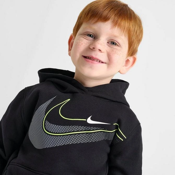NIKE Kids' Toddler Nike Triple Swoosh Hoodie and Jogger Pants Set 5