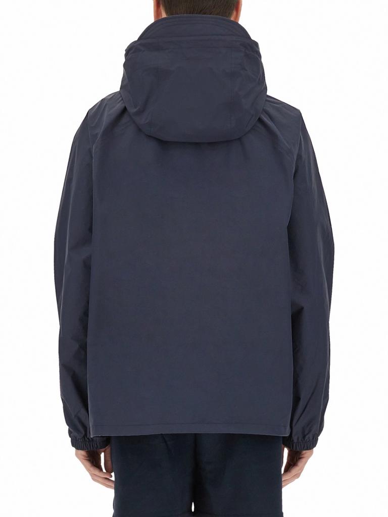 A.P.C. asics オンコート　NAVY L Shop NAVY BLUE POLYESTER A.P.C. X ASICS MEADOW JACKET on Sale at