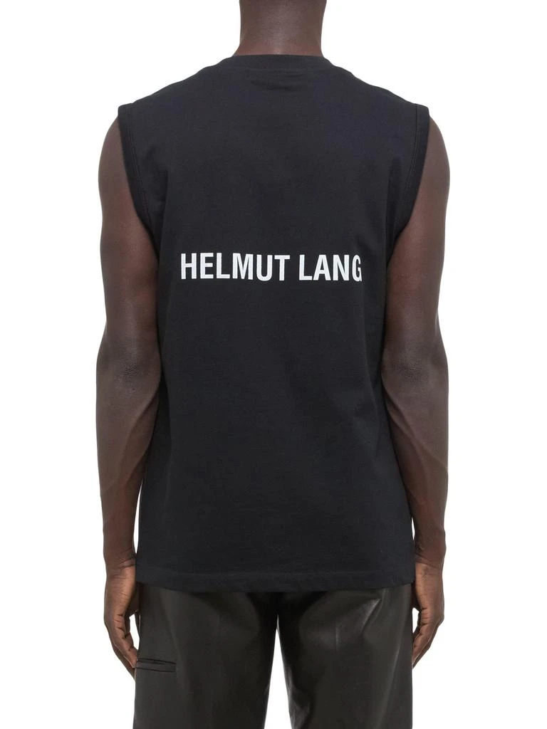Helmut Lang Cotton Logo Muscle Tank Top 2