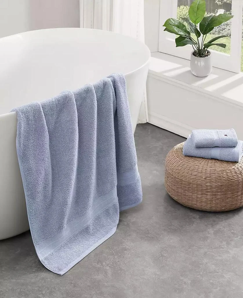 Tommy Hilfiger Modern American Solid Cotton Bath Towel, 30" x 54" 6