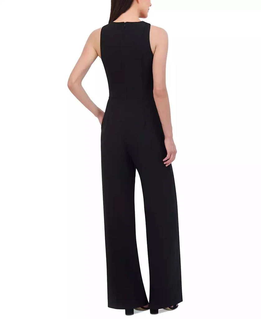 Petite Cutout Halter Crepe Jumpsuit – On Sale Now with Up to 53