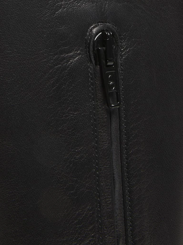 Valentino 25MM Block-Heel Over-The-Knee Leather Boots 6