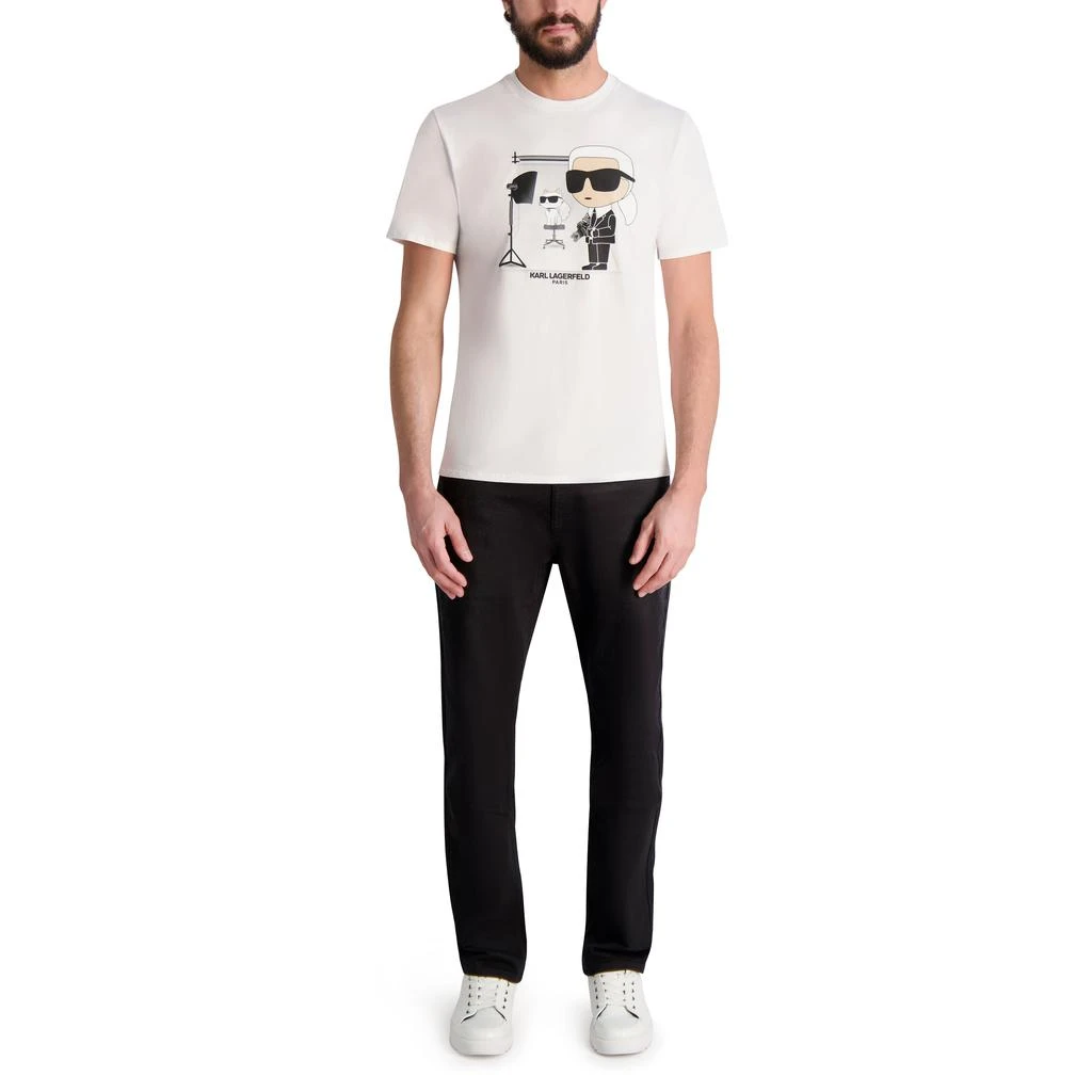 Karl Lagerfeld Paris KARL & CHOUPETTE PHOTO T-SHIRT 4