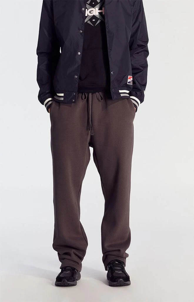 PacSun Black Washed Baggy Sweatpants 1