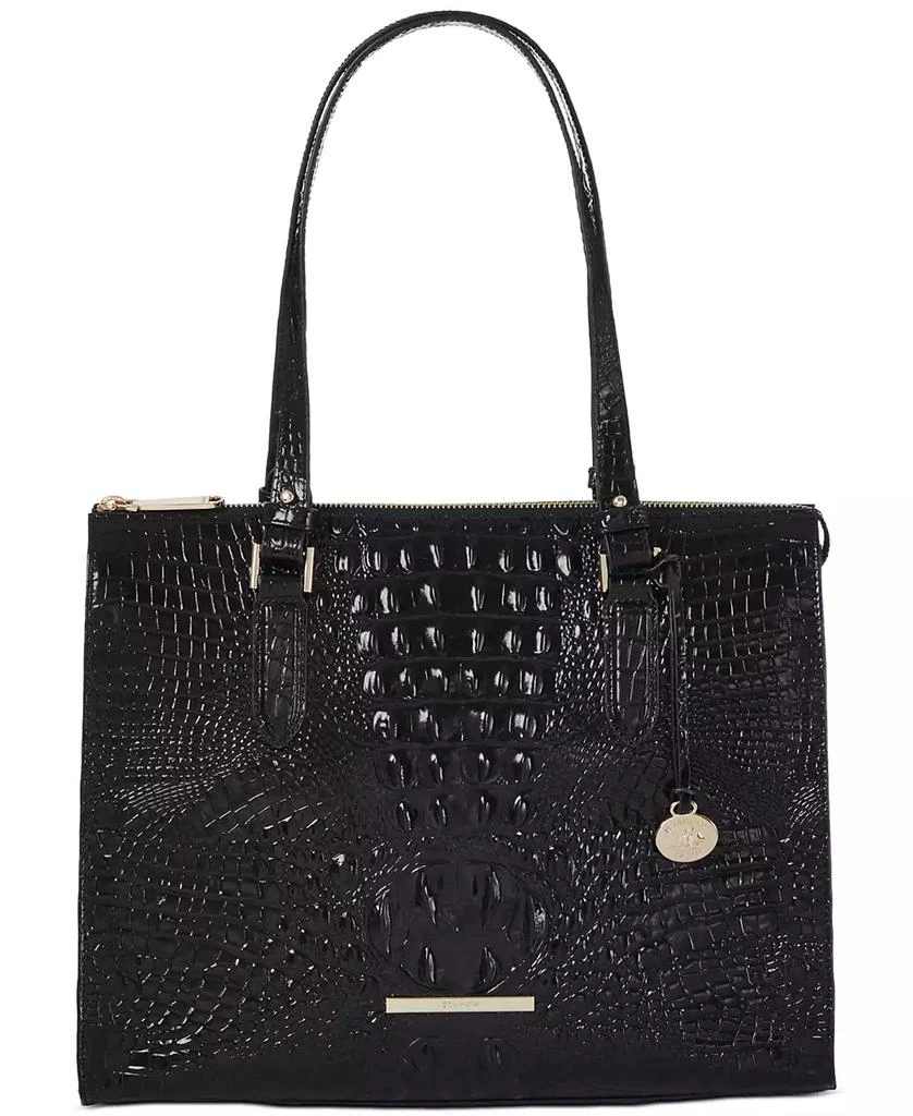 Brahmin Anywhere Melbourne Embossed Leather Tote 1