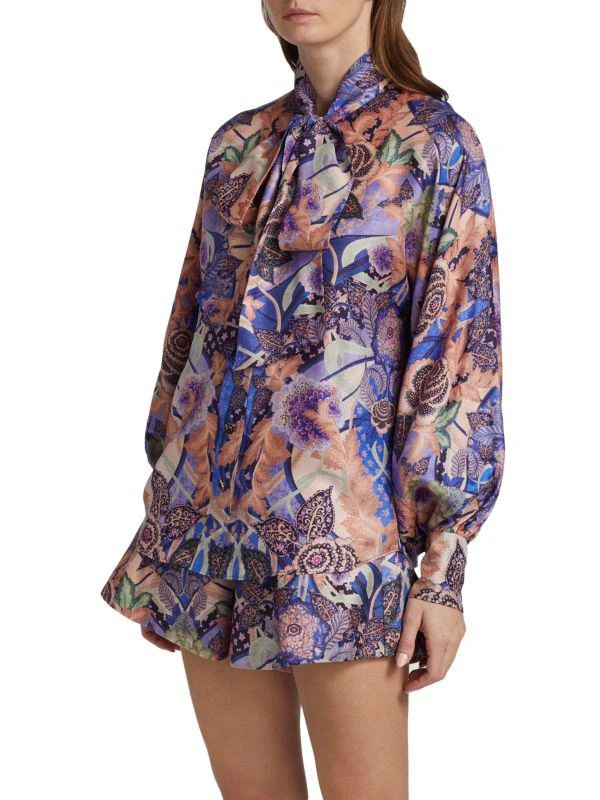 Zimmermann Celestial Tieneck Blouse 3