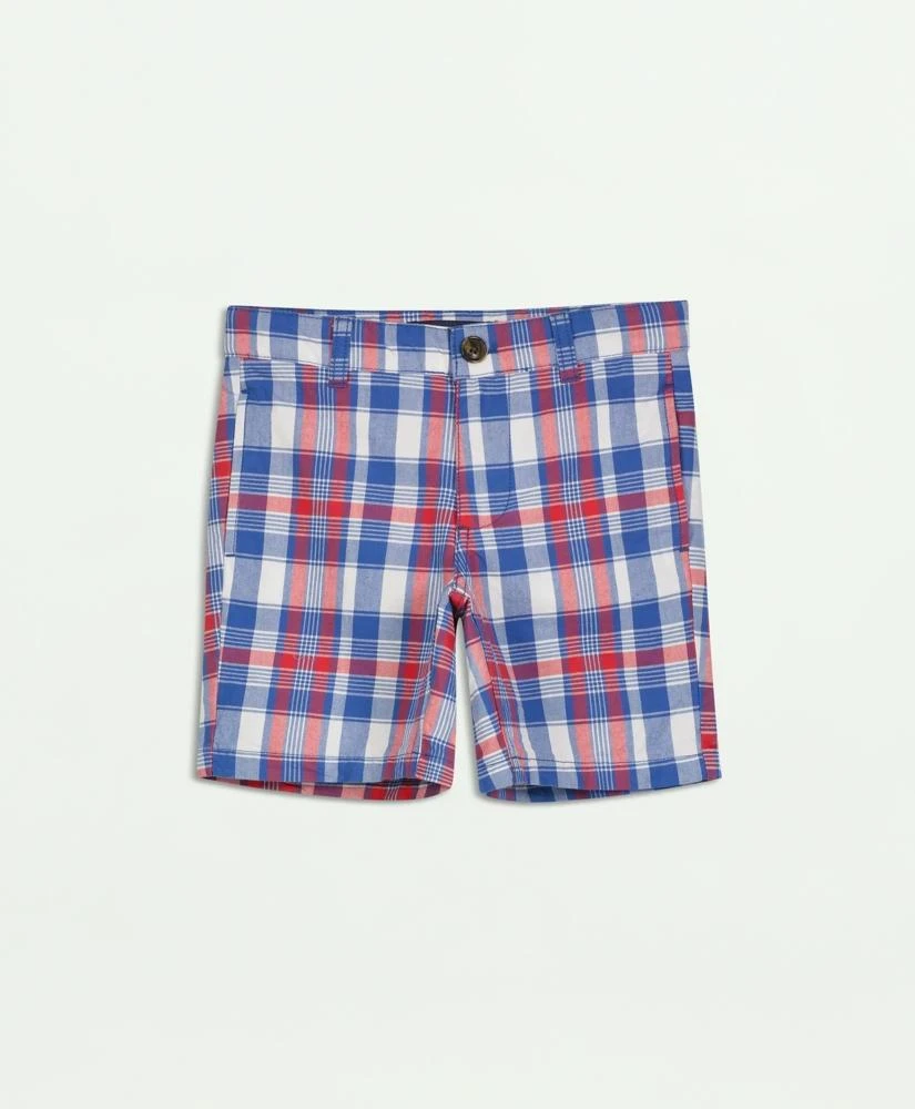 Brooks Brothers Boys Cotton Madras Shorts 1