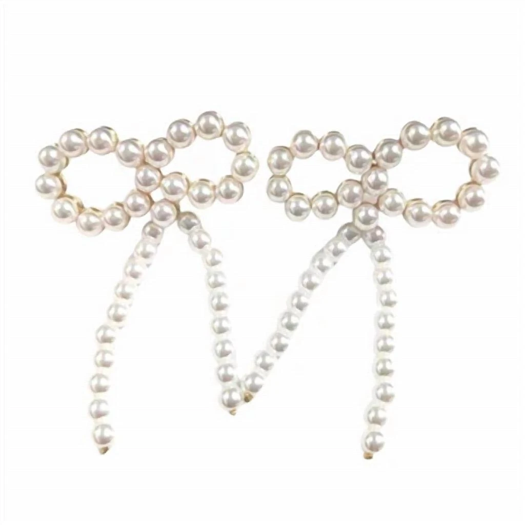 Brianna Cannon Brianna Cannon - Women
s Pearl Bow Earrings