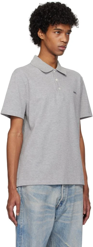 A.P.C. Gray Standard Polo 2