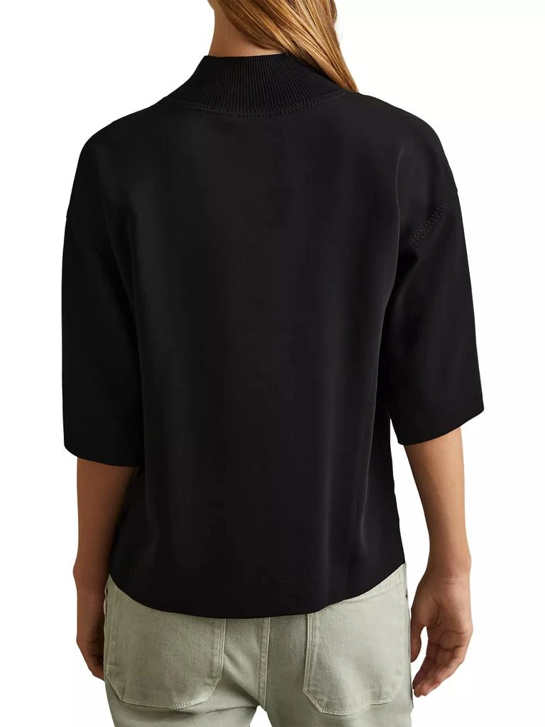 REISS Amaya Knit T-Shirt 4