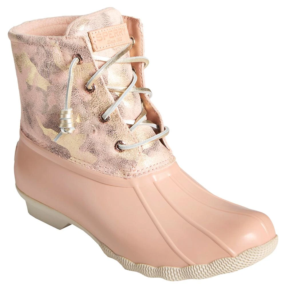 Sperry Saltwater Metallic Camouflage Duck Boots 2