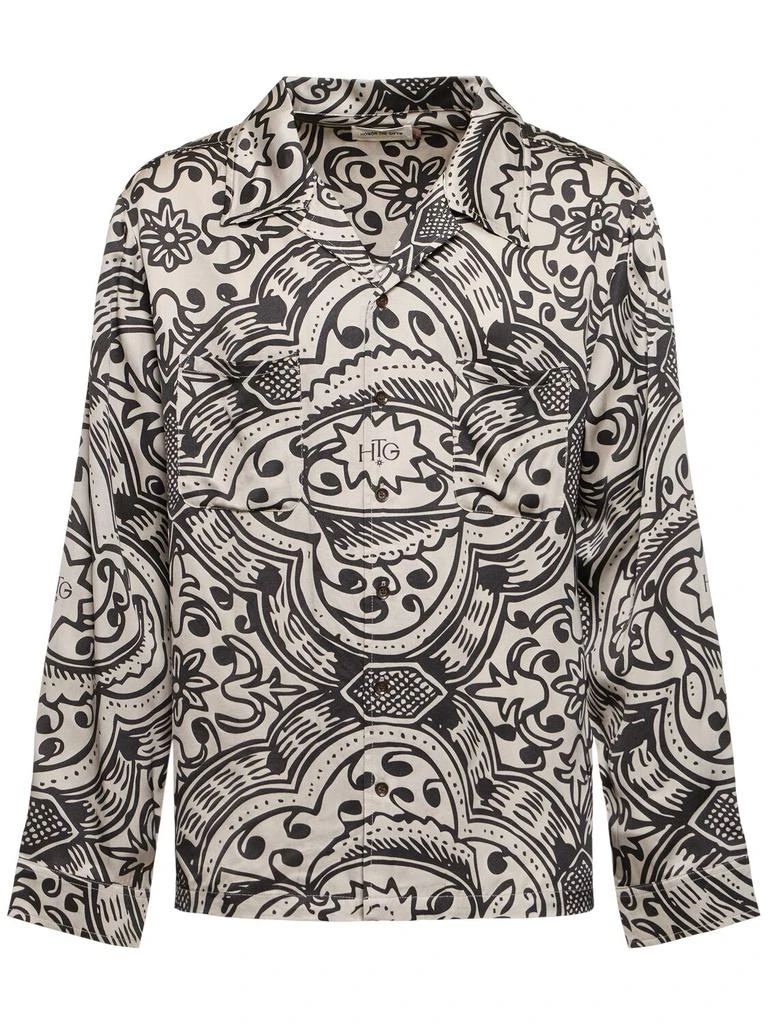 HONOR THE GIFT Printed Woven Long Sleeve Shirt 1