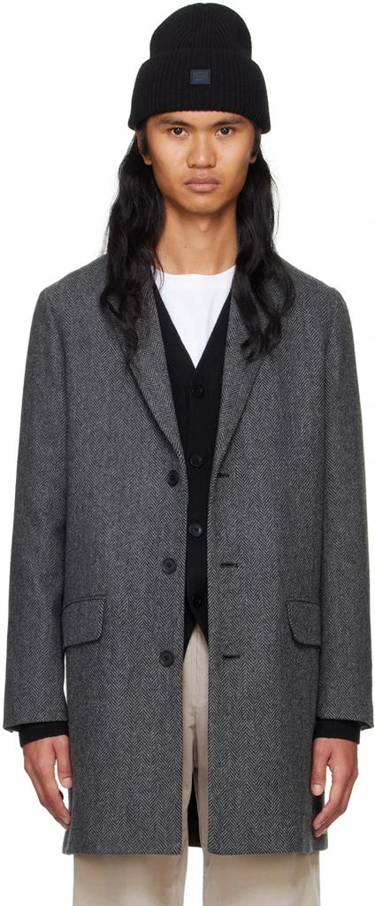 A.P.C. Gray Visconti Coat 1