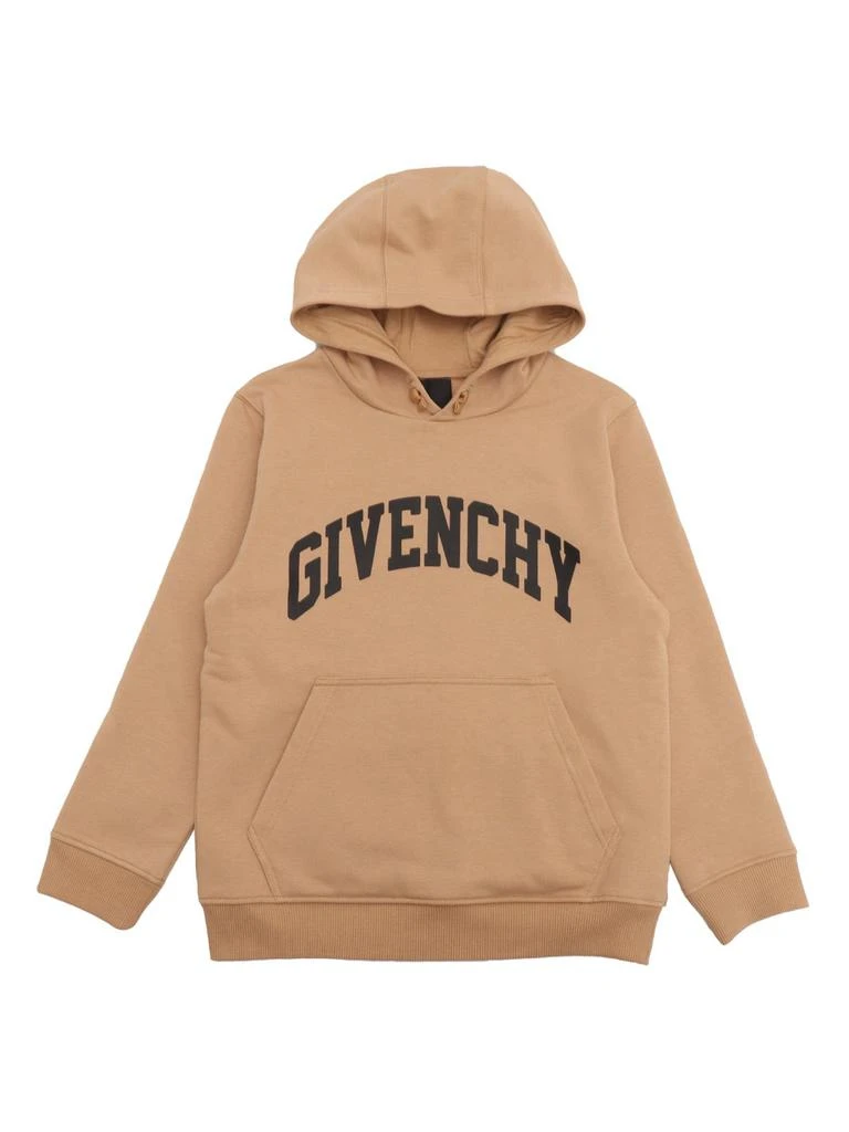 Givenchy Givenchy Kids Logo-Printed Drawstring Hoodie 1